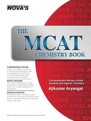 cover image of The MCAT Chemistry Book